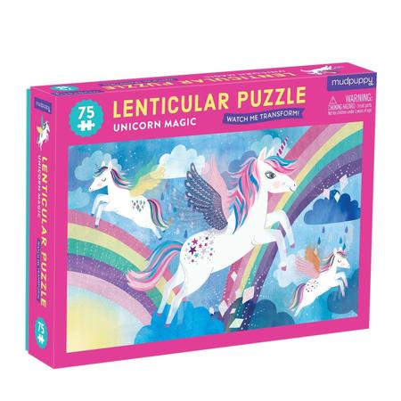 UNICORN MAGIC 75 PIECE LENTICU