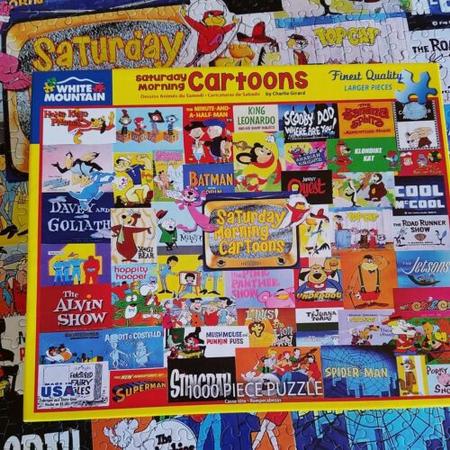 SATURDAY MORNING CARTOONS PUZZ