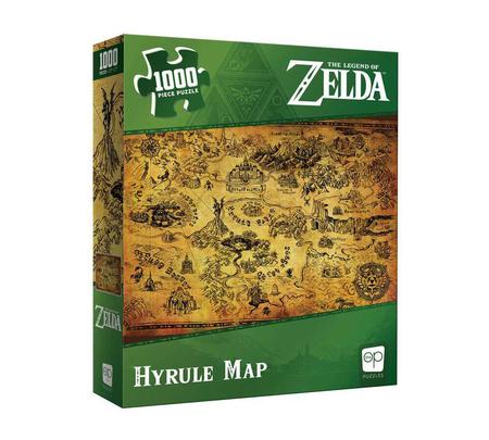 Zelda Hyrule Map 1000pc Puzzle