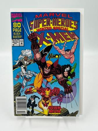 Marvel Super-Heroes Winter Special X-men 1991 Newsstand Edition Key Title First App Squirrel Girl 