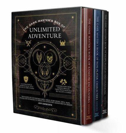 Game Master's Box of Unlimited Adventure: Thousands of Unforgettable Maps, Tables, Story Hooks, Npcs, Traps, Puzzles and Dungeon Chambers to Create 5t