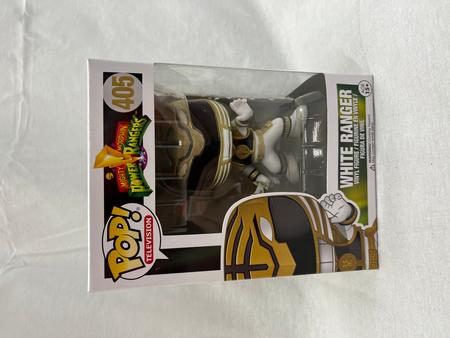FUNKO POP! Television - Mighty Morphin Power Rangers - White Ranger #405 Vaulted
