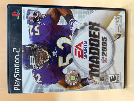 PS2 Madden NFL 2005