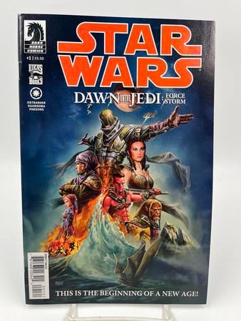 Dark Horse Star Wars Dawn Of The Jedi: Force Storm 1 Gonzalo Flores Retailer Incentive Variant Cover 2012 Key Title
