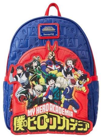 My Hero Academia Debossed Logo Mini Backpack