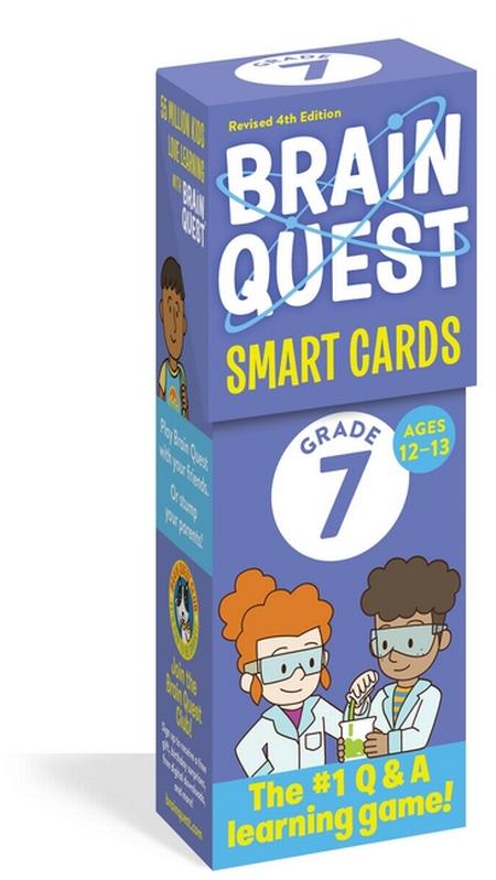 Brain Quest 7th Grade Smart Cards Revised 4th Edition (Revised)