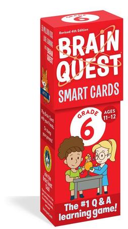 Brain Quest 6th Grade Smart Cards Revised 4th Edition (Revised)