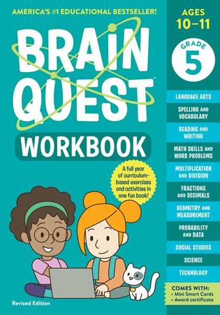 Brain Quest Workbook: 5th Grade Revised Edition (Revised)