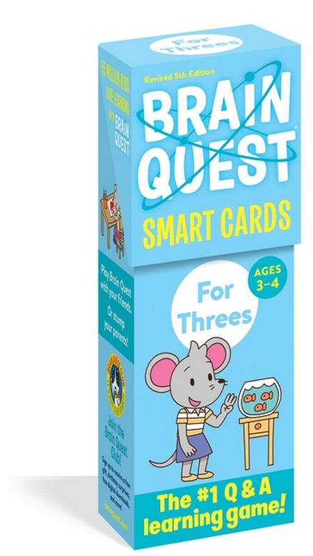 Brain Quest for Threes Smart Cards Revised 5th Edition (Revised)