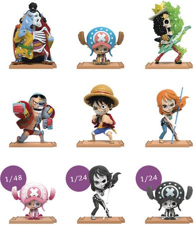Hidden Dissectible: One-Piece Blind Figures