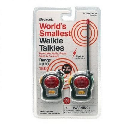 World's Smallest Walkie Talkie