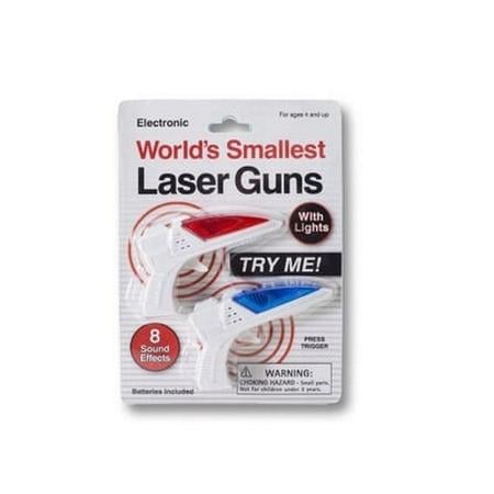 World's Smallest Laser Gun - Set of 2