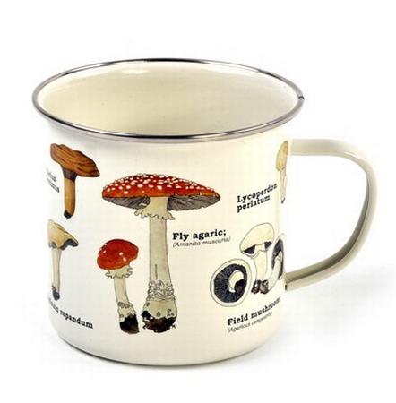 Mushroom Enamel Mug