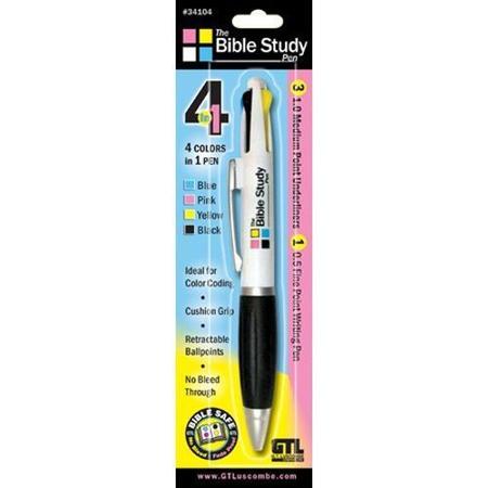 4 in 1 Bible Study Pen