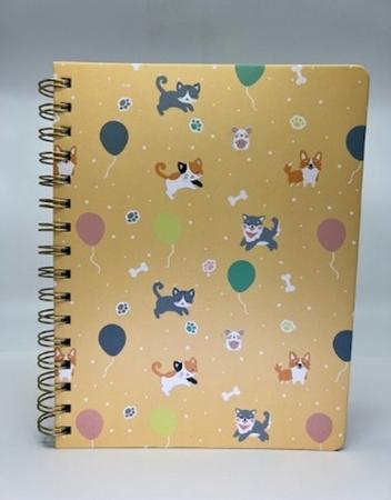 AOP Spiral Notebook Yellow