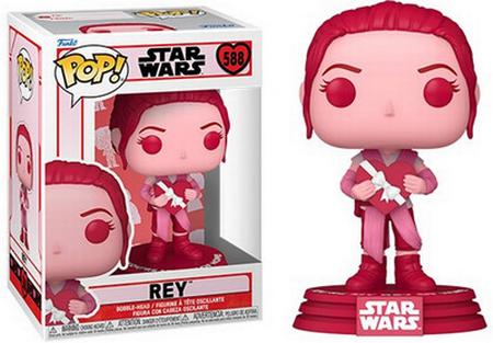 FUNKO POP! VALENTINE SERIES - STAR WARS - REY #588