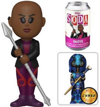 Black Panther Wakanda Forever Okoye with Chance of Chase Soda Pop! Vinyl
