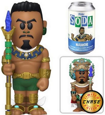 Black Panther Wakanda Forever Namor With Chance Of Chase Soda Pop! Vinyl