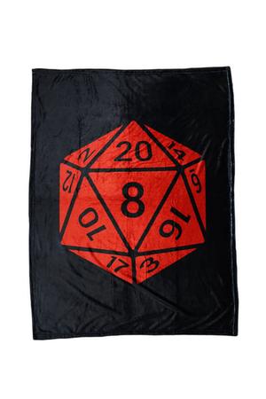 20 Sided Dice Blanket