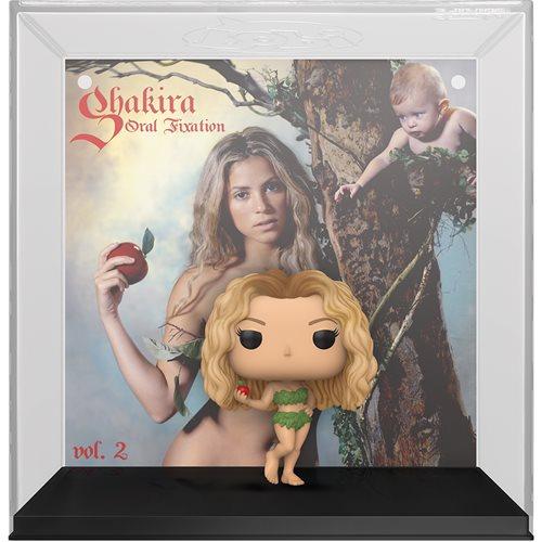 Shakira Pop! Rock Albums Oral Fixation 3- D Album Cover