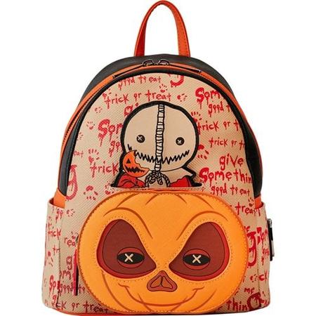 LoungeFly Trick or Treat Pumpkin Mini Backpack