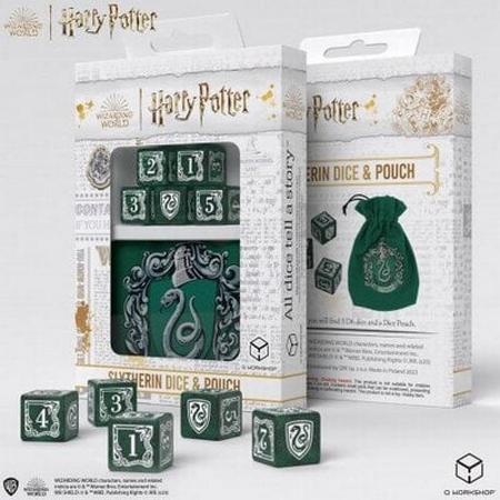 Harry Potter Slytherine Dice & Pouch