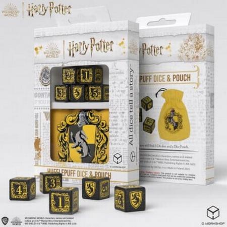 Harry Potter Hufflepuff Dice & Pouch
