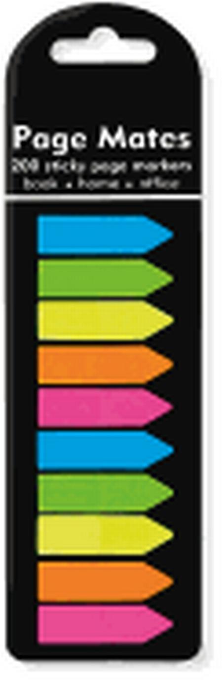 Bkmk-neon Arrows Page Mates (s
