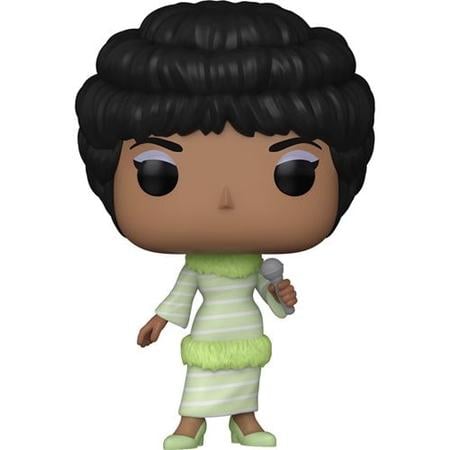 POP ARETHA FRANKLIN GREENDRESS