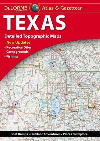 Delorme Atlas & Gazetteer: Texas
